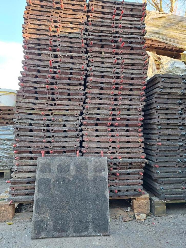 160 rubberen tegels 50x50x4.5 cm staltegels stalmatten, Animaux & Accessoires, Box & Pâturages