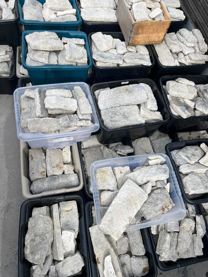 Pierres de parement, Bricolage & Construction, Briques, Comme neuf, Autres types, Enlèvement