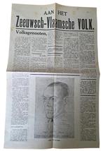 Dutch collaboration newspaper Zeeuws-Vlaanderen, Ophalen of Verzenden