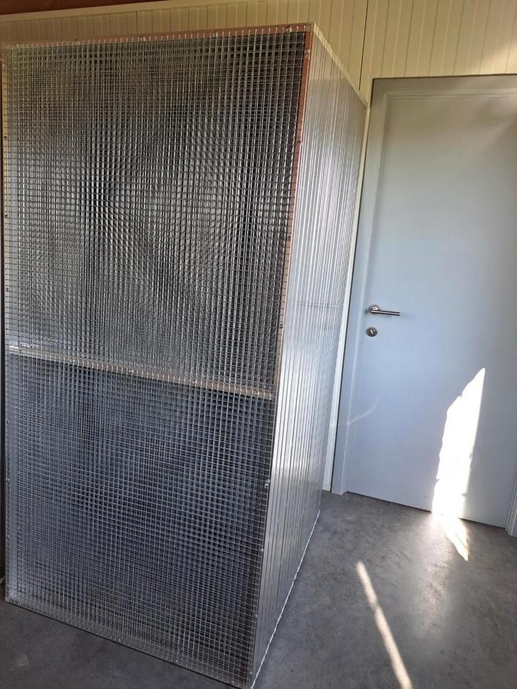 50 VASTE VOLIÈRE-PANELEN : 1 LOT  .  ( NIEUW ), Dieren en Toebehoren, Vogels | Hokken en Kooien, Nieuw, Volière, Aluminium, Ophalen