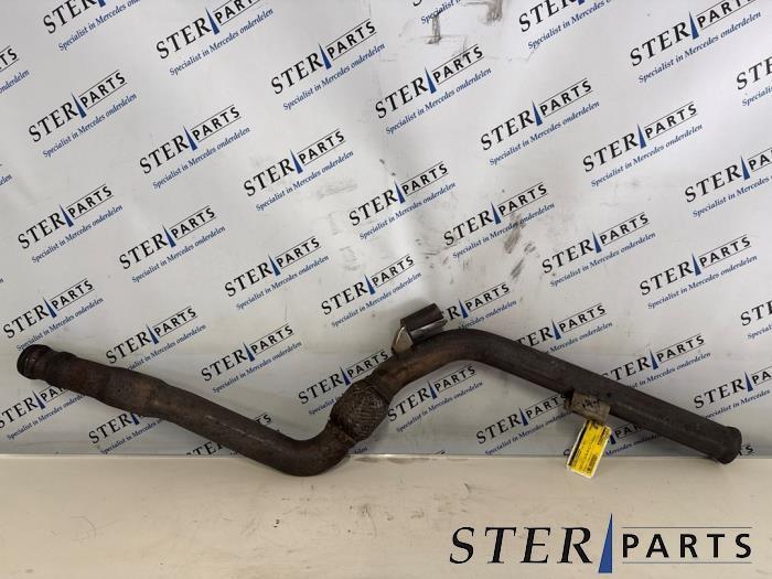 Uitlaat Voordemper van een Mercedes C-Klasse, Auto-onderdelen, Uitlaatsystemen, Mercedes-Benz, Gebruikt, 3 maanden garantie, Ophalen of Verzenden