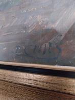 Groot schilderij., Enlèvement