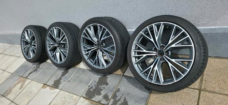 Jantes originales Audi 20 pouces E9J X 20 H2 ET37, Autos : Pièces & Accessoires, Pneus & Jantes, Pneu(s), Pneus été, 20 pouces