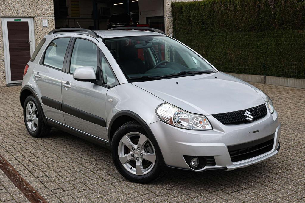 Suzuki SX4 SLECHTS-74000KM*BENZINE*AIRCO*CENTRALE-VERGRENDEL, Auto's, Voorwielaandrijving, Euro 5, Gebruikt, Zwart