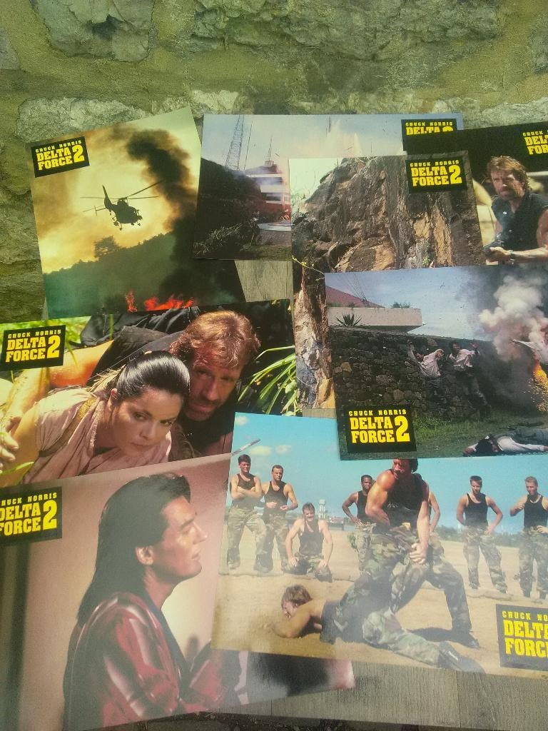 Ancienne photo du film 'Delta force shuk Boris, Enlèvement, Comme neuf, Film