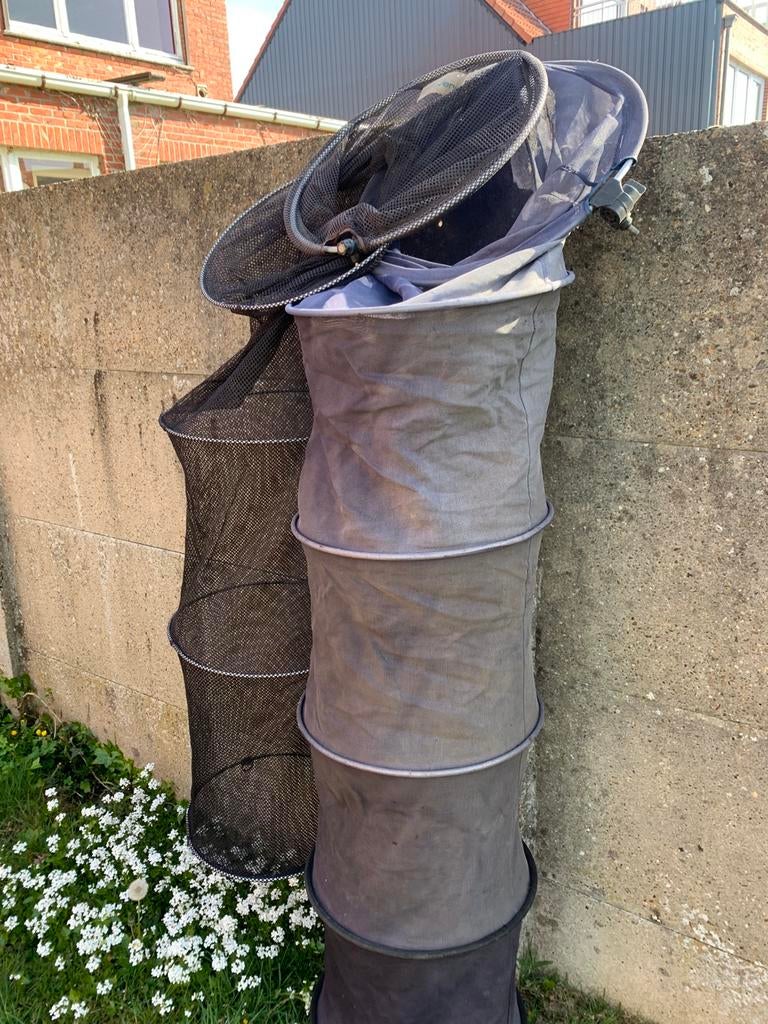 Leefnetten 2 meter, Watersport en Boten, Hengelsport | Witvissen, Ophalen, Zo goed als nieuw