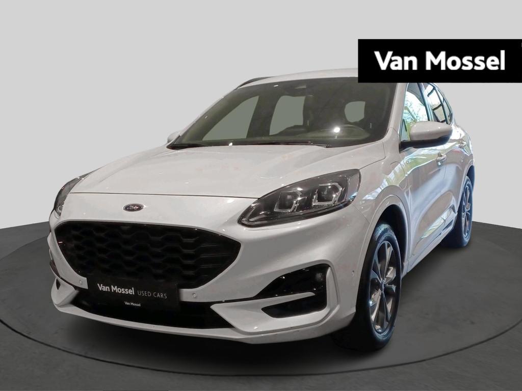 Ford Kuga PHEV - ST-Line X - Driver Assist - Weinig KM, Auto's, Ford, 4 cilinders, Wit, Plug-in hybride, Bedrijf