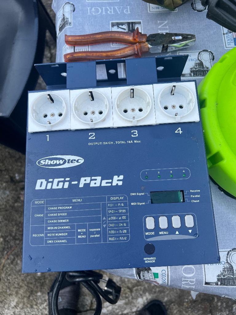 Showtec digipack, Ophalen of Verzenden, Gebruikt, Overige typen