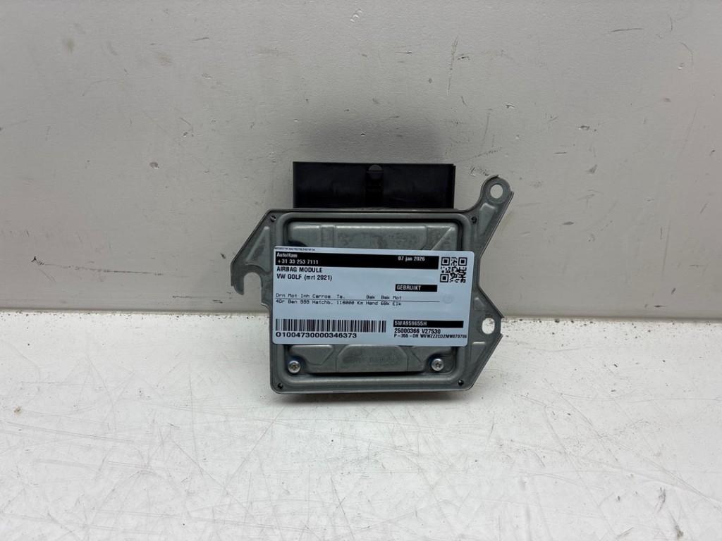 BOITIER AIRBAG Volkswagen Golf VIII (CD1) (|5WA959655H|), Autos : Pièces & Accessoires, Dhr. J. Ham, Volkswagen, Administratie@autoham.nl