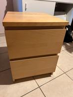 Table de chevet Ikea MALM, Enlèvement, Comme neuf, Moins de 45 cm, 55 à 70 cm