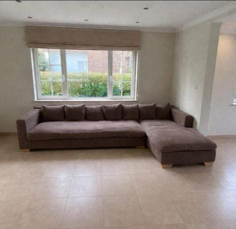 GRATIS op te halen zetel - 4/5-zit Flamant, Enlèvement, Utilisé, Tissus, Landelijk