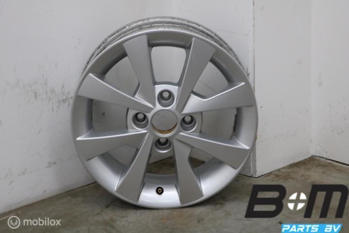 1 losse 14 inch lichtmetalen velg Skoda Citigo 1ST601025E, Gebruikt, Velg(en)