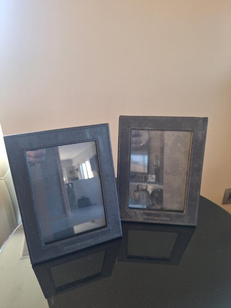 Fotokader in leder van Tommy Hilfiger (prijs voor 2 stuks), Ophalen