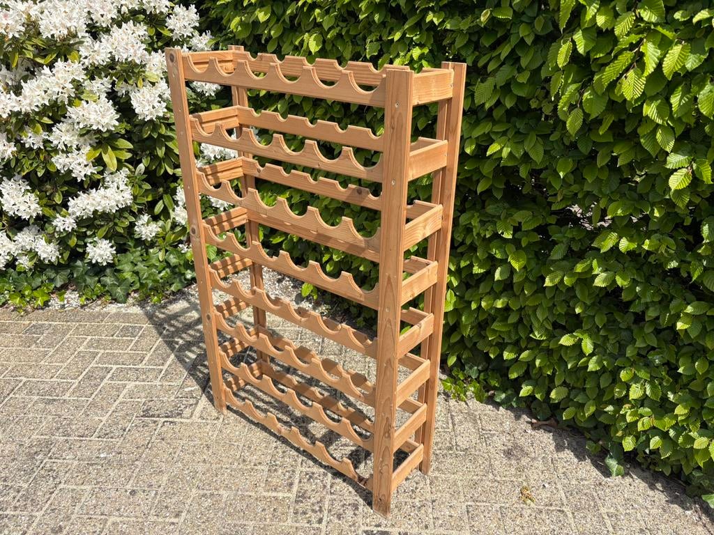 Wijnrek type Ikea 48 flessen, Ophalen, Zo goed als nieuw