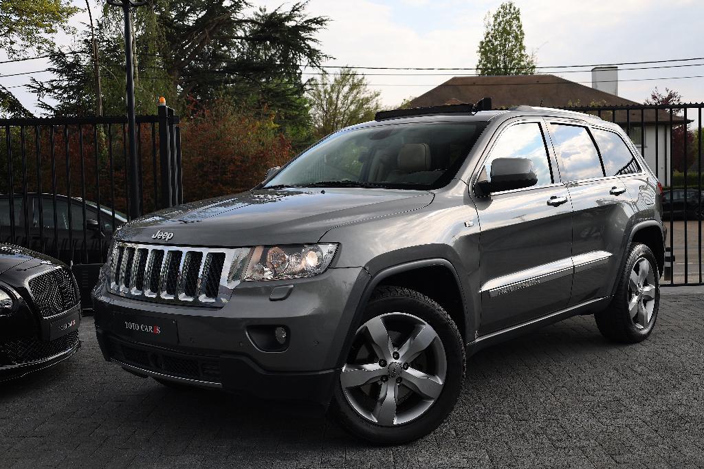 Jeep Grand Cherokee 3.0 V6 CRD | 1ste Eigenaar | Pano-Dak, Auto's, Jeep, Beige, 2987 cc, Leder, Bedrijf