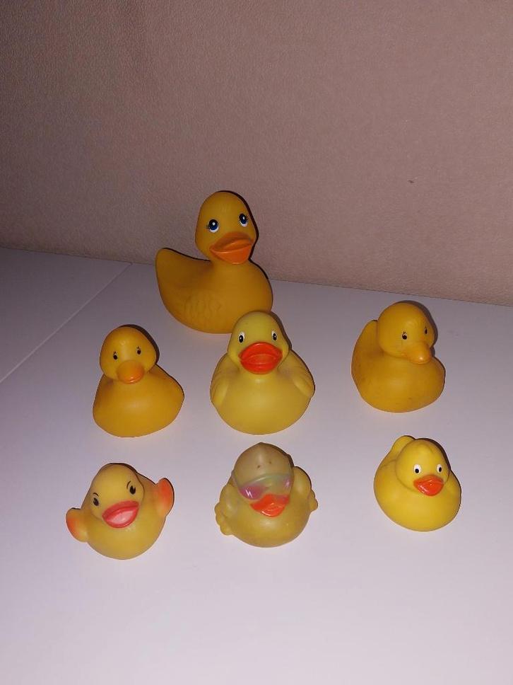 Set van 10 leuke badeendjes, Kinderen en Baby's, Speelgoed | Badspeelgoed, Gebruikt, Ophalen