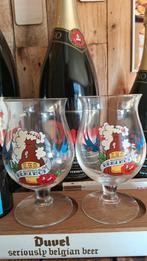 Duvel Berthom Tattoo Duo, Verzamelen, Ophalen, Zo goed als nieuw, Glas of Glazen, Duvel