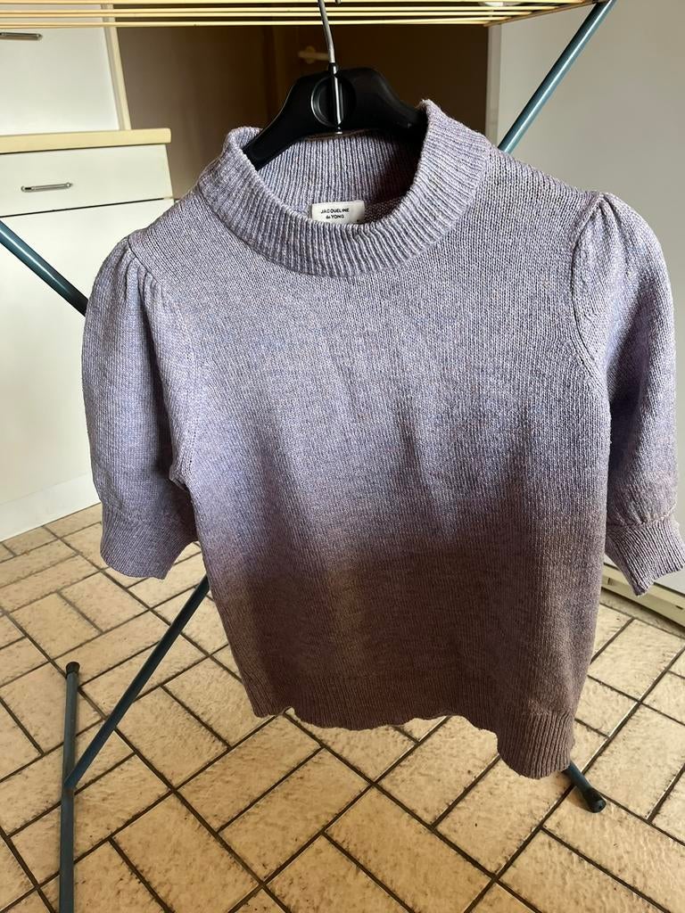 Trui met 3/4 mouw, Kleding | Dames, Truien en Vesten, Ophalen of Verzenden, Zo goed als nieuw, Maat 38/40 (M), Paars