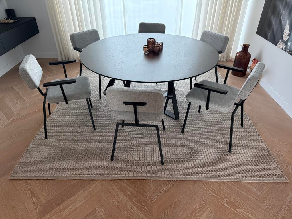 Bolia vloerkleed 300x300, Neuf, 200 cm ou plus, 200 cm ou plus, Beige