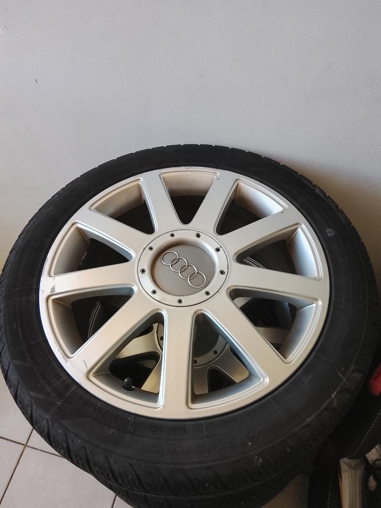 Jantes Audi sline 5x112, Véhicule de tourisme, Pneus été, 17 pouces, Enlèvement