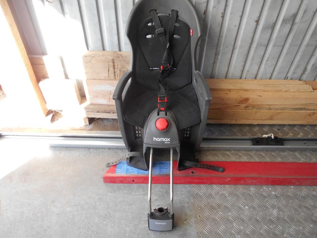 Siege velos HAMAX siesta, Vélos & Vélomoteurs, Accessoires vélo | Sièges de vélo, Repose-pieds, Comme neuf, Enlèvement, Hamax