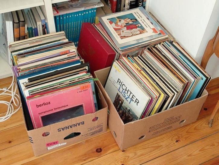 Klassieke vinylset 250 stuks, 33 rpm, Cd's en Dvd's, Vinyl | Klassiek, Gebruikt, Ophalen