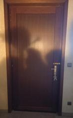 Buitendeur, huisdeur, voordeur, Porte extérieure, Enlèvement, Utilisé, Bois