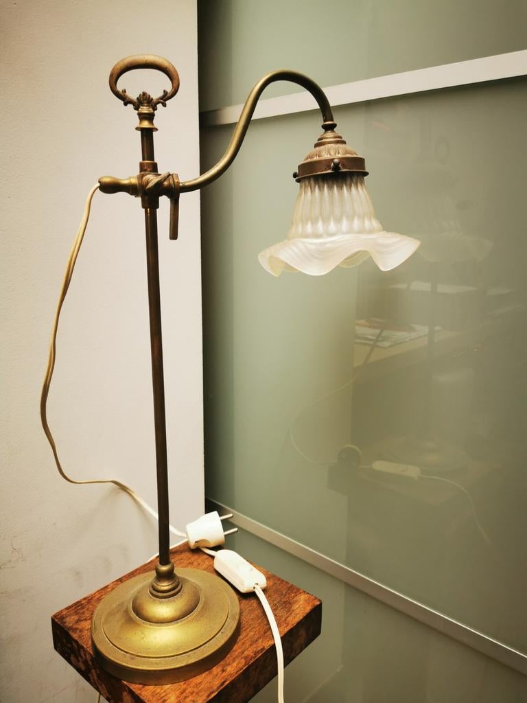 Lampe en cuivre, Antiquités & Art, Enlèvement