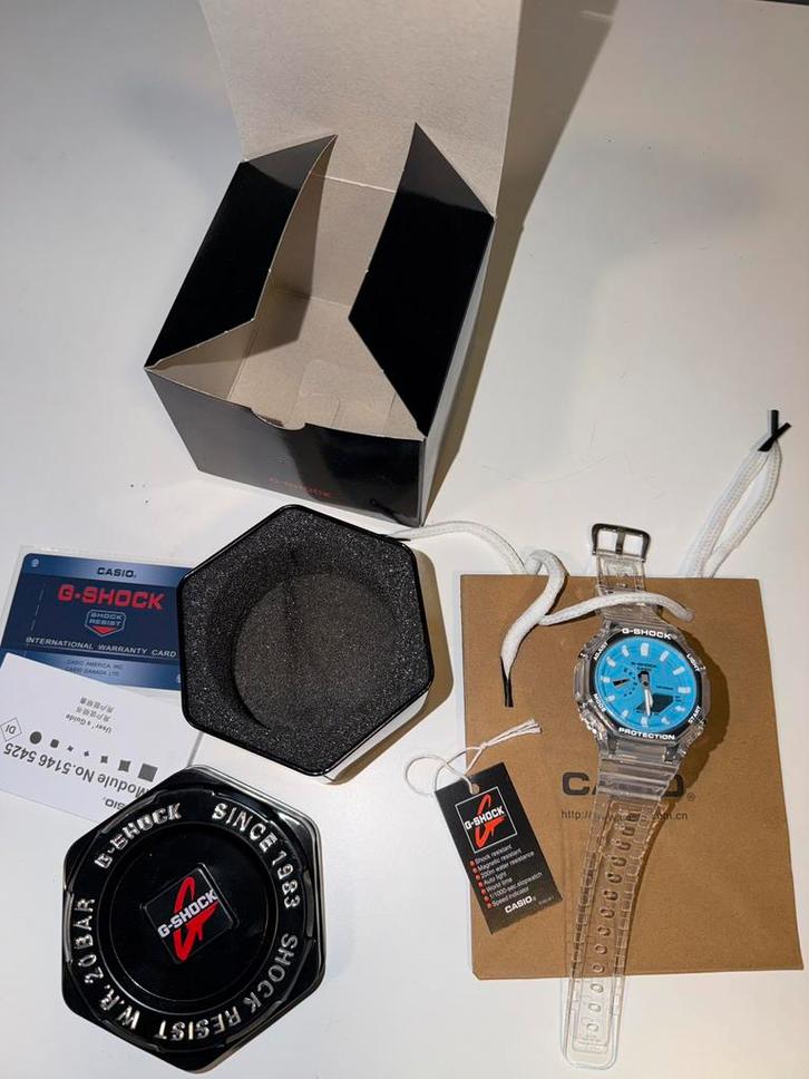 G-Shock GA-2100, Handtassen en Accessoires, Horloges | Heren, Nieuw, Casio, Ophalen of Verzenden