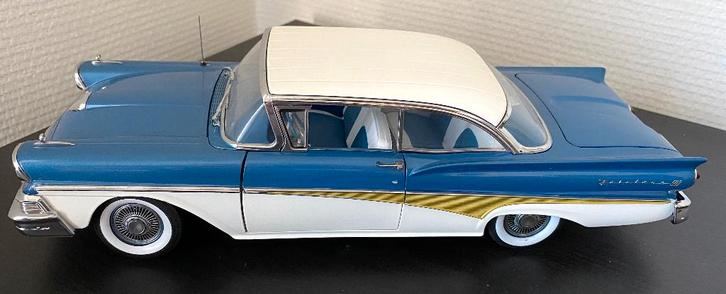Collection 1:18 Ford Fairlane 1958 Edition Limitée, Hobby & Loisirs créatifs, Voitures miniatures | 1:18, Neuf, Voiture, Sun Star