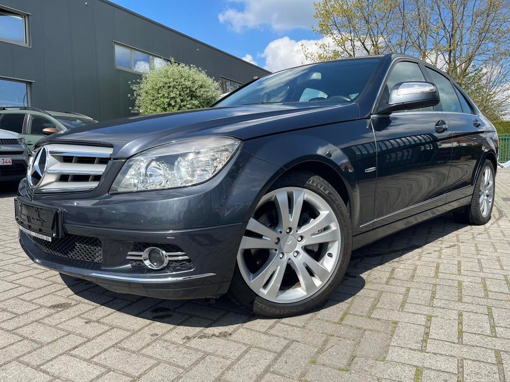 C200 CDi Avantgarde AC/Leder, 4 deurs, Zwart, Leder, Bedrijf