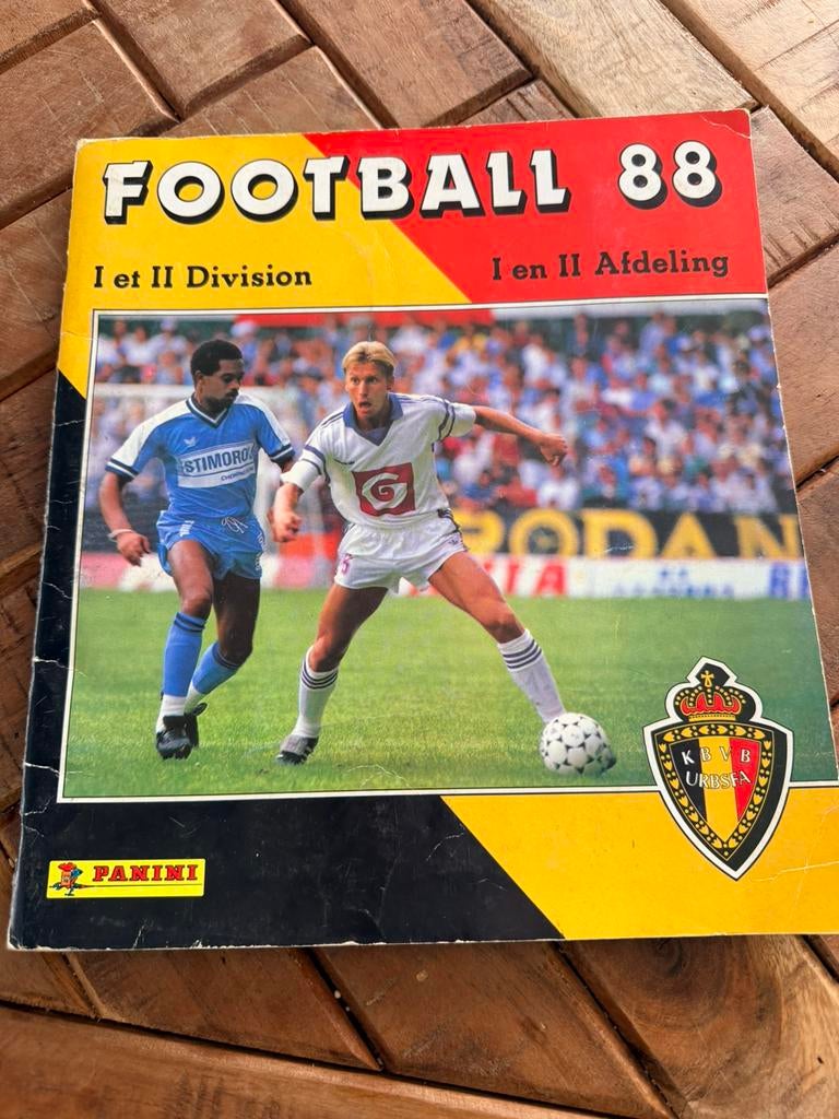 Panini Football van 88 compleet, Verzamelen, Sportartikelen en Voetbal, Zo goed als nieuw, Ophalen of Verzenden