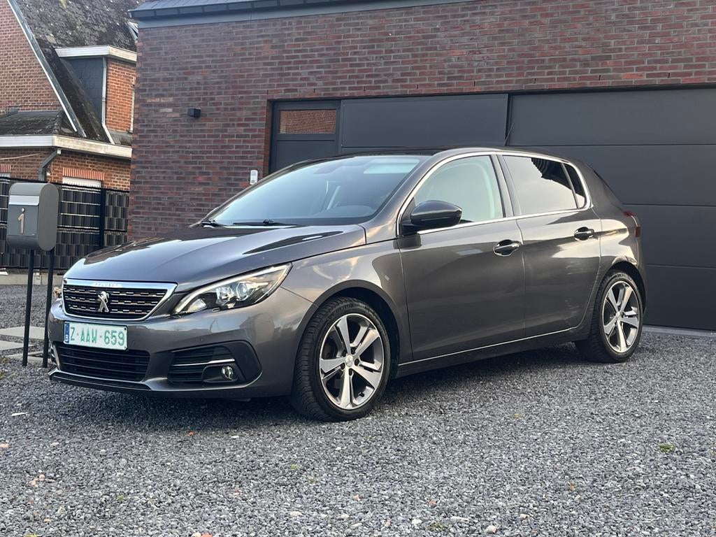 Peugeot 308 1.2 benzine automaat, 78000km, CarPlay, Autos, Peugeot, Argent ou Gris, Achat, Euro 6, Entreprise