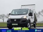 Fiat DUCATO 2.2 Dub.Cab Kipper Euro6, Auto's, Bestelwagens en Lichte vracht, Wit, Bedrijf, Cruise Control, Handgeschakeld