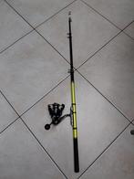 Canne télescopique neuve 3M et moulinet neuf AC3000, Sports nautiques & Bateaux, Enlèvement ou Envoi, Moulinet