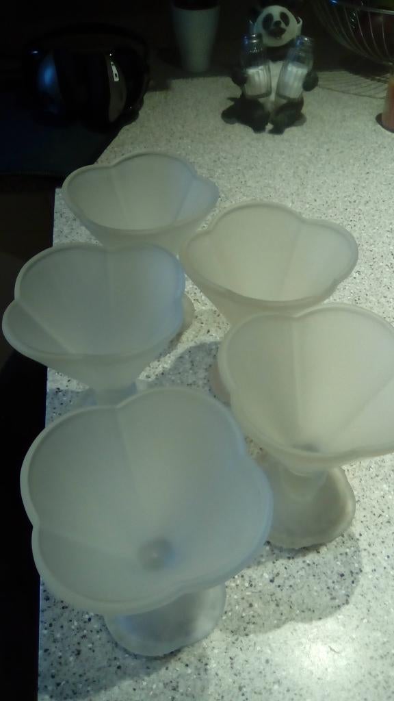 glazen kommen, Maison & Meubles, Cuisine | Vaisselle, Enlèvement, Utilisé, Récipient(s)