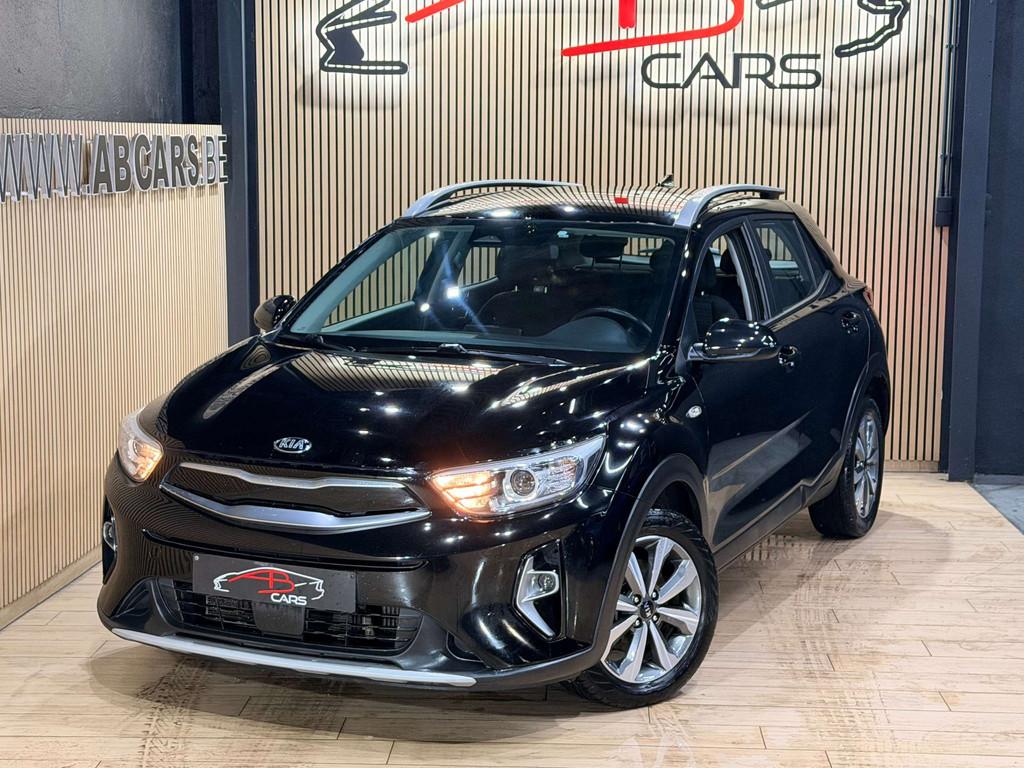 Kia Stonic 1.0 * GARANTIE 12 MOIS * 1ER PROPRIETAIRE *, Stof, Gebruikt, 1650 kg, Zwart