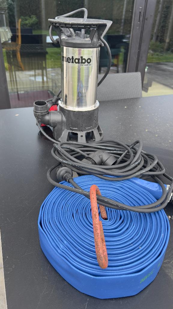 Metabo PS 18000 SN Dompelpomp voor vervuild water 1900 l/h, Ophalen, Zo goed als nieuw, Elektrisch, Dompelpomp