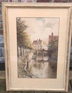 Chromolithographie après gilsous signe j l goffard, Ophalen of Verzenden