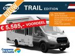 Carado T449 Edition 26 TRAIL automaat, Caravanes & Camping, Réfrigérateur, Diesel, Automatique, Semi-intégral