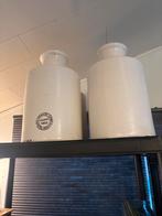 4x Coco Maison vaas – groot model 43 cm – wit craquelé, Ophalen, Zo goed als nieuw