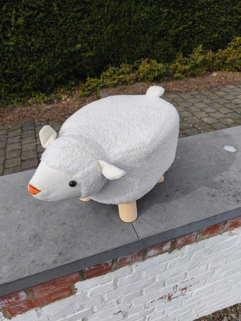 Tabouret mouton, Kinderen en Baby's, Speelgoed | Buiten | Opblaasfiguren, Ophalen