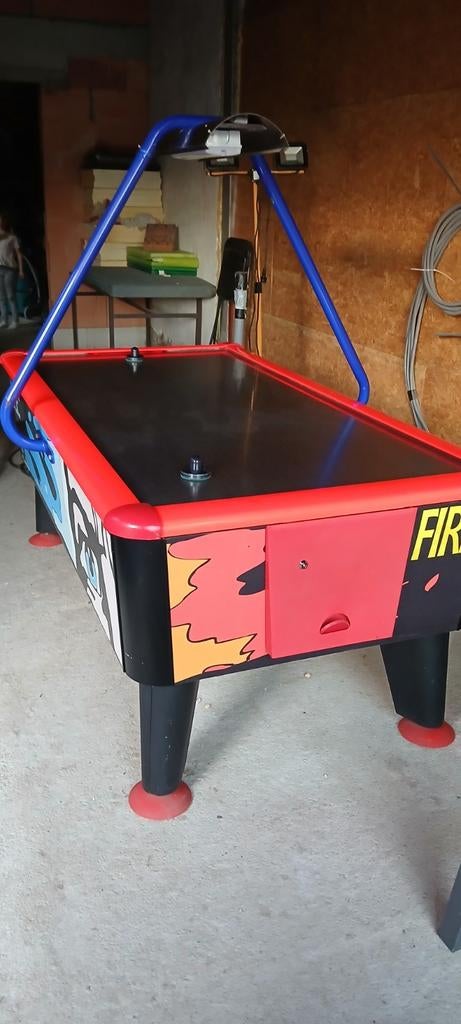 Air hockey professionnel WIK « Fire & Ice » !, Enlèvement