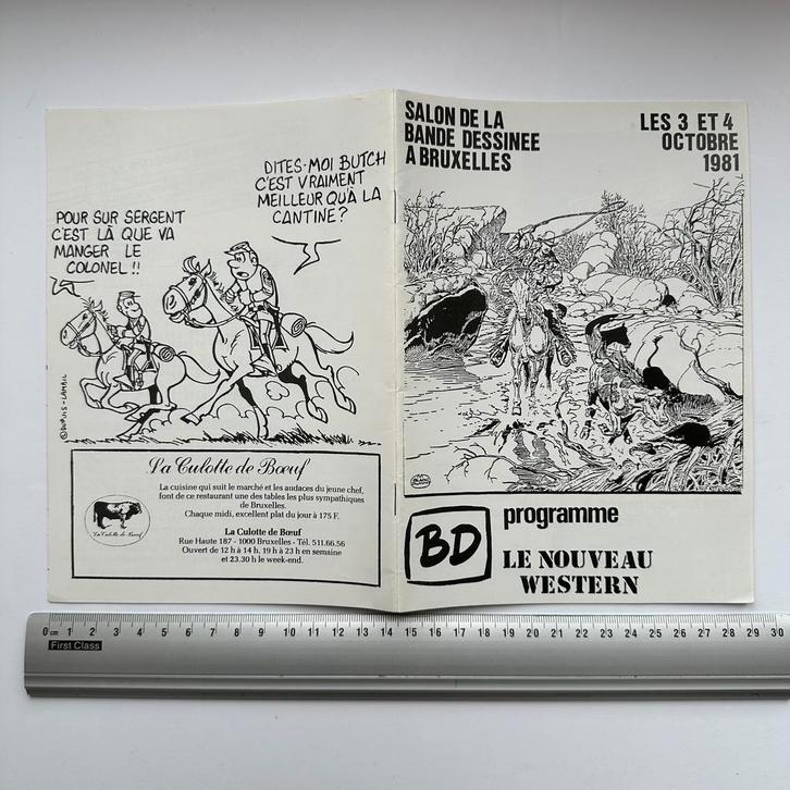 Les Tuniques Bleues : brochure «Le nouveau Wetern» 1981, Collections, Personnages de BD, Neuf, Livre ou Jeu, Autres personnages