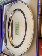 Unox serveerschotel/glazen ronde schotel/ 12 apero glaasjes, Ophalen, Zo goed als nieuw