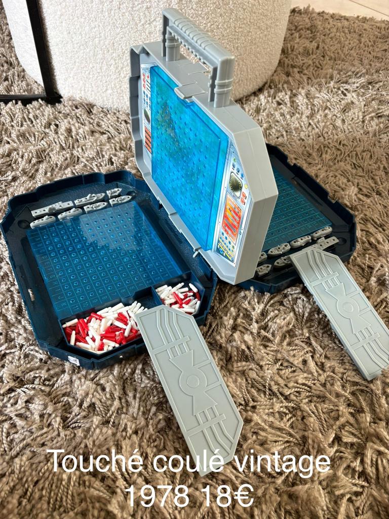 Jeu touché coulé vintage 1978, Enlèvement ou Envoi, Comme neuf