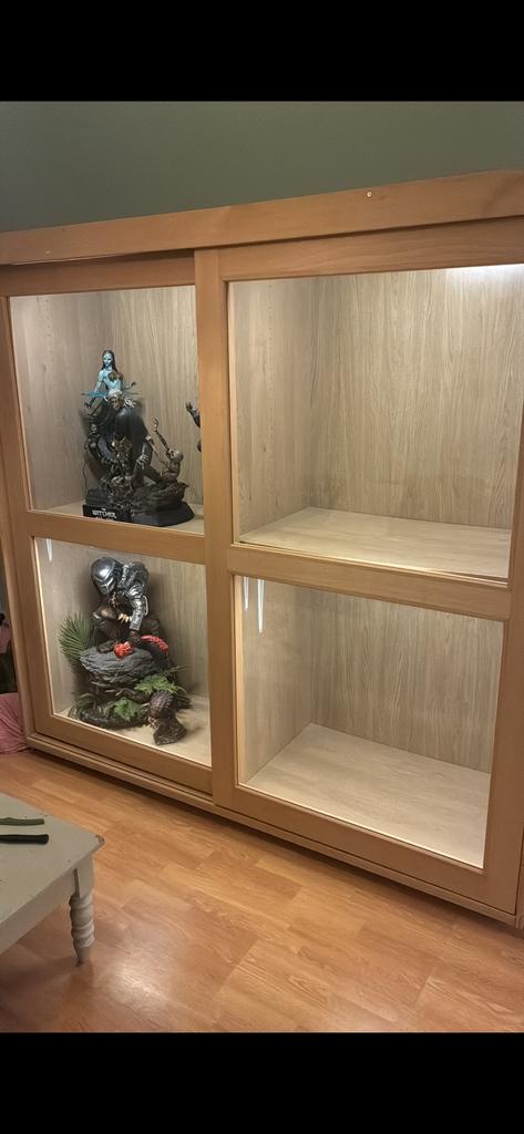 Vitrine collection no sideshow/ Prime1, Avec porte(s), 200 cm ou plus, Verre, Enlèvement