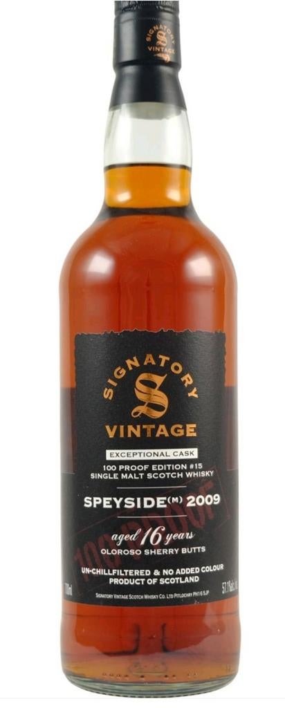 Speyside (Macallan) 16y CS whisky, Overige typen, Nieuw, Ophalen of Verzenden, Vol