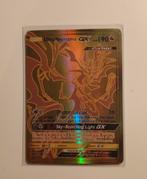 pokemon kaart goud ultra necrozma zeldzaam licht schade rand, Ophalen, Gebruikt, Losse kaart, Foil