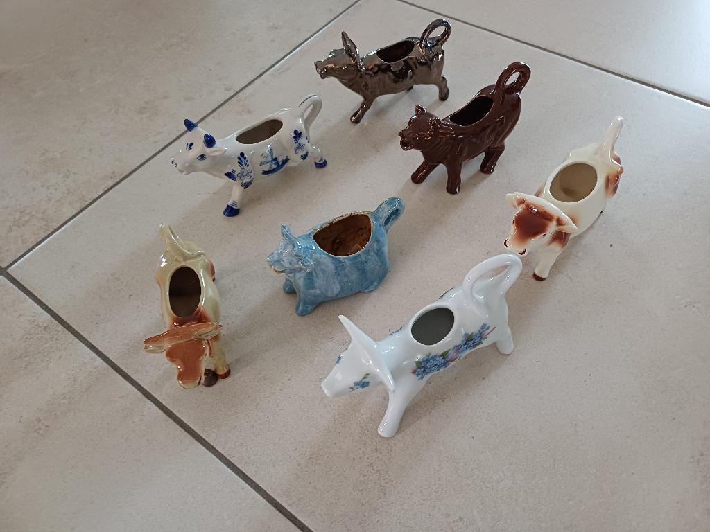 pots au lait vaches anciennes, plusieurs € 5,00 (pièce), Antiquités & Art, Enlèvement